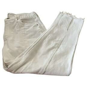 Grlfrnd Cheryl jeans, size 24 in the color Sweet City Woman (white)
